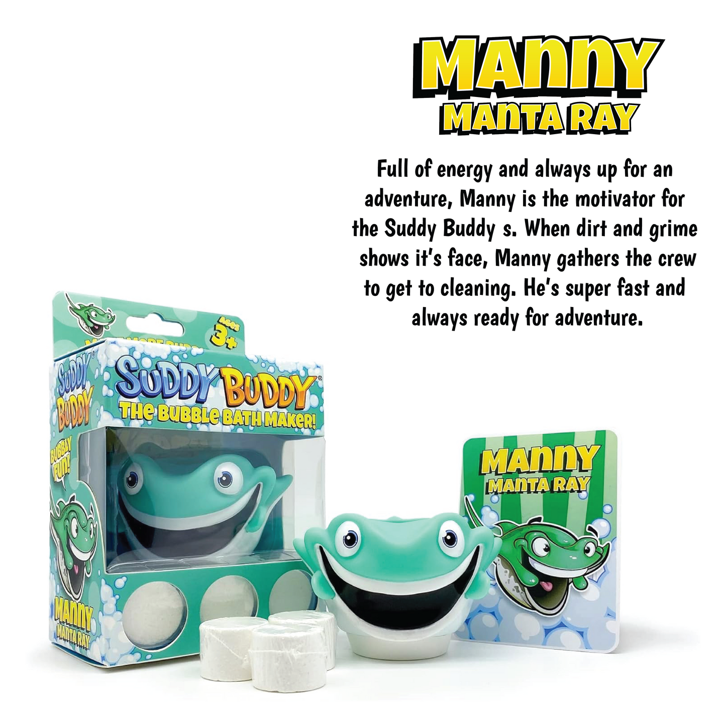 Suddy Buddy Manny Manta Ray