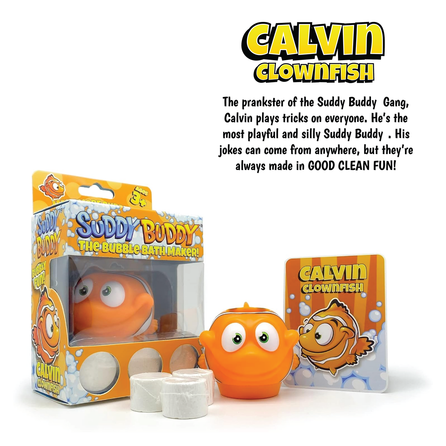 Suddy Buddy Calvin Clownfish